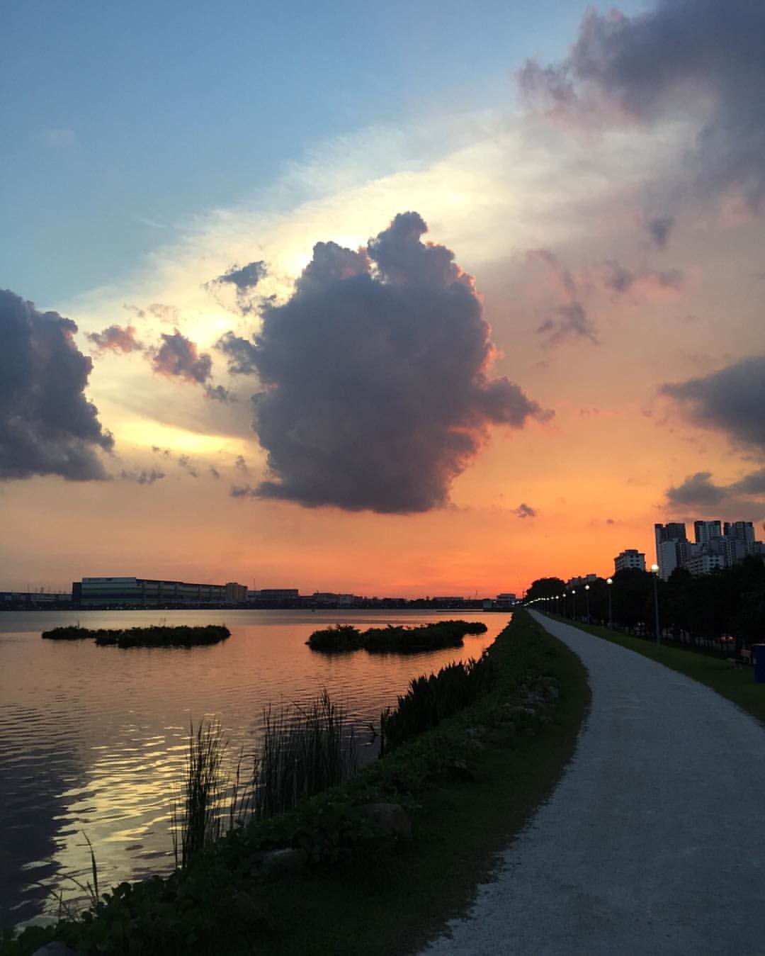 Evening, Pandan Reservoir, Singapore