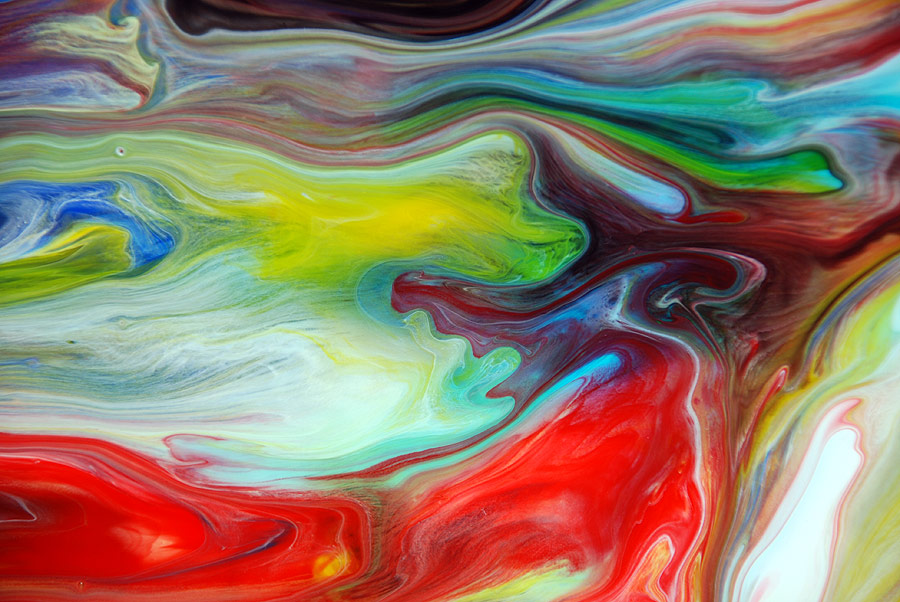 Streams of Paint