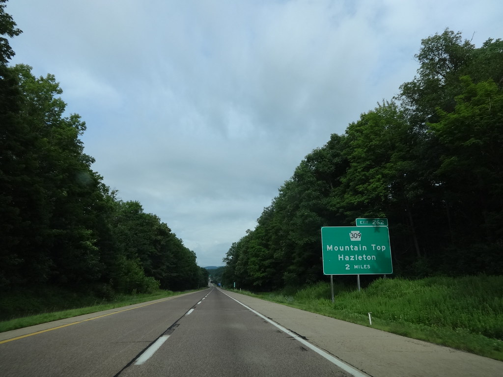 DSC08480 | Interstate 80 West approaching Exit 262 - PA 309 … | Flickr