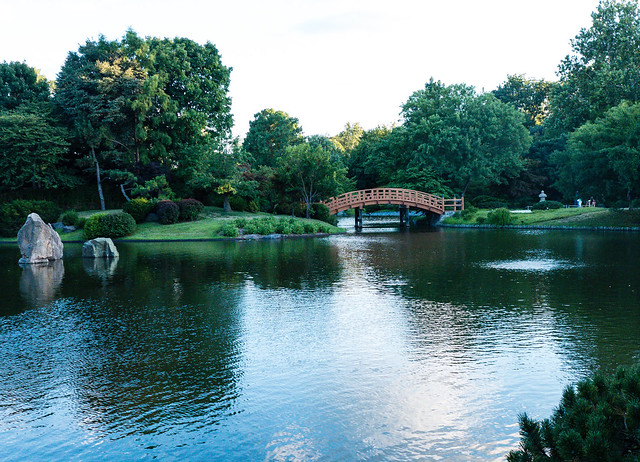 Japanese Bridge at the Missouri Botanical Garden