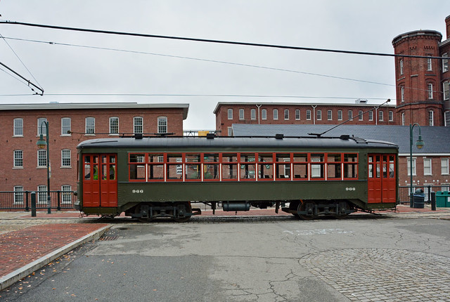 Lowell Heritage Trolley #966