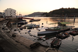 Harbor at early morning