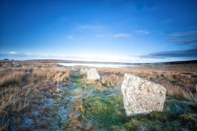 Long Exposure, Standing Stones, Achavanich, Caithness, Scotland