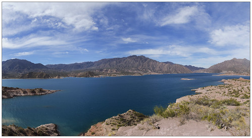 mountain lake argentina rio river lago nikon mendoza latinoamerica montaña dique potrerillos cuyo embalce d7000