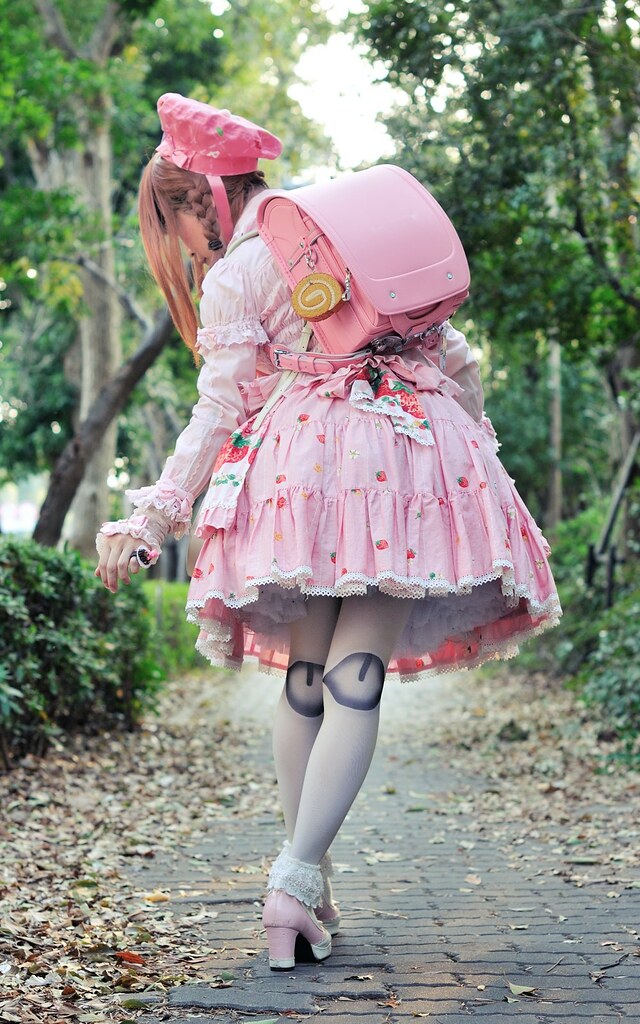 Pink Sweet Lolita With Randoseru Sutiblr Flickr