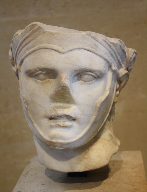 A Roman Marble Head of the Seleukid King Seleukos I Nikator