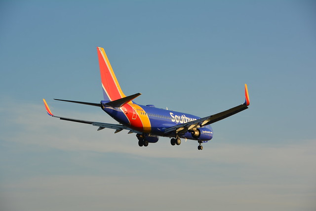 Southwest Airlines B737-7H4, N746SW, as WN 769 MDW-DCA