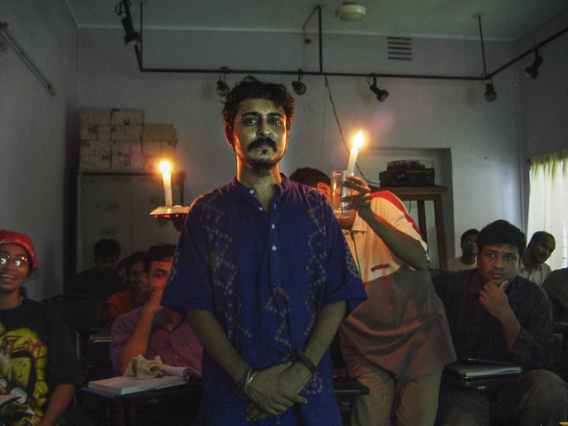 Early lighting class at Pathshala 0425