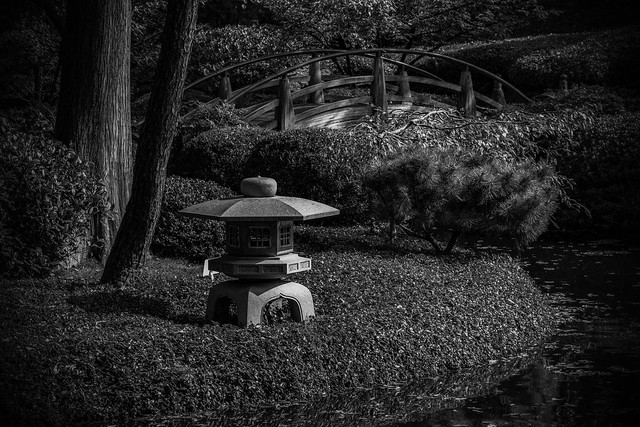 Japanese Gardens (B&W) MG_0025