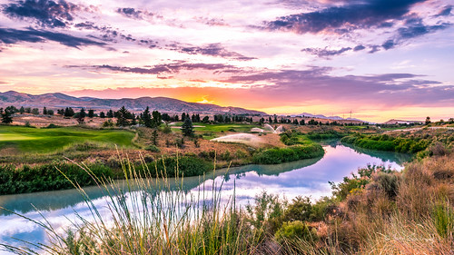 sunset clouds river utah nikon trail golfcourse jordanriver lehi thanksgivingpoint 1635mmf4 d800e thanksgivingpointgolfcourse