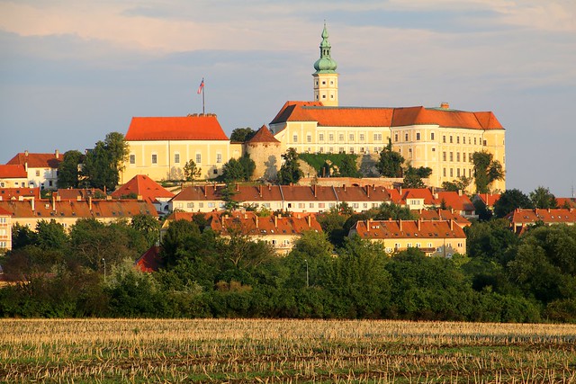 The castle of Mikulov, Czech Republic