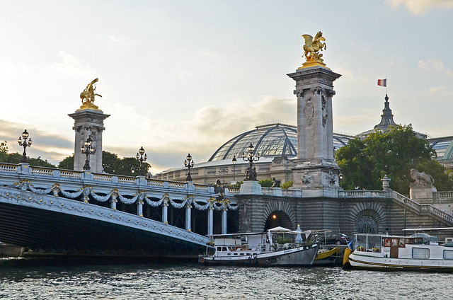 Le pont Alexandre III, Paris, France