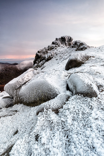stone rock landscape ireland nature tor landscapes hill snow slievebearnagh color mournes northernireland colour isolated evening ice mountain