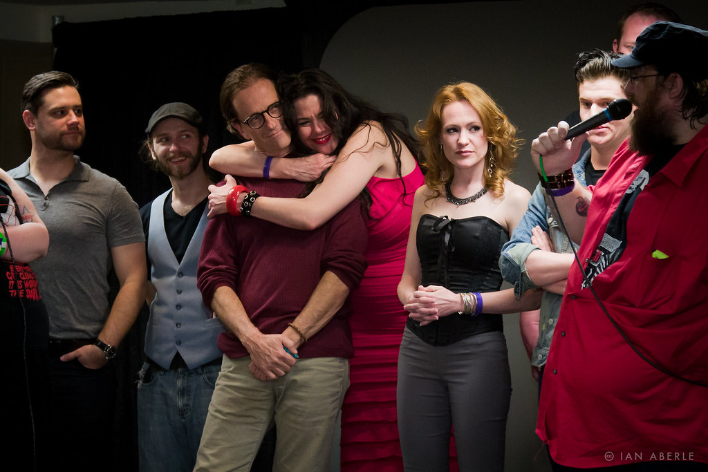 Jeremy Sumrall and the Cast loving on A. Michael Baldwin | Flickr