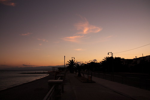 Roccella by Rafael Peñaloza, Roccella Jonica, 2014sunset red sea summer italy cloud black color beach italia calabria roccella ro