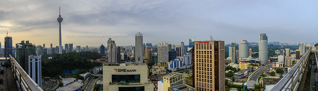 Hazy Cityscape | Panorama | Kuala Lumpur