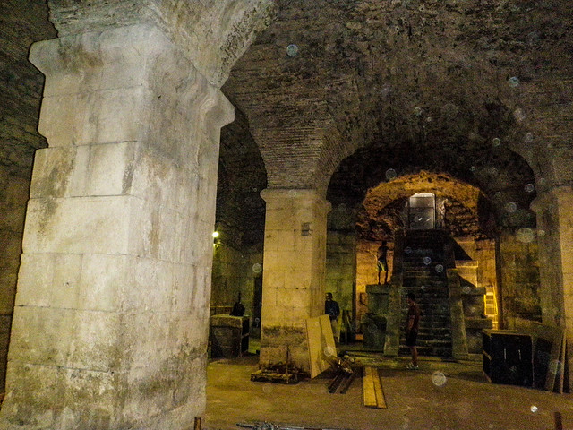 Game of Thrones sets - Diocletian's Palace, Split, Croatia Sept 8, 2014