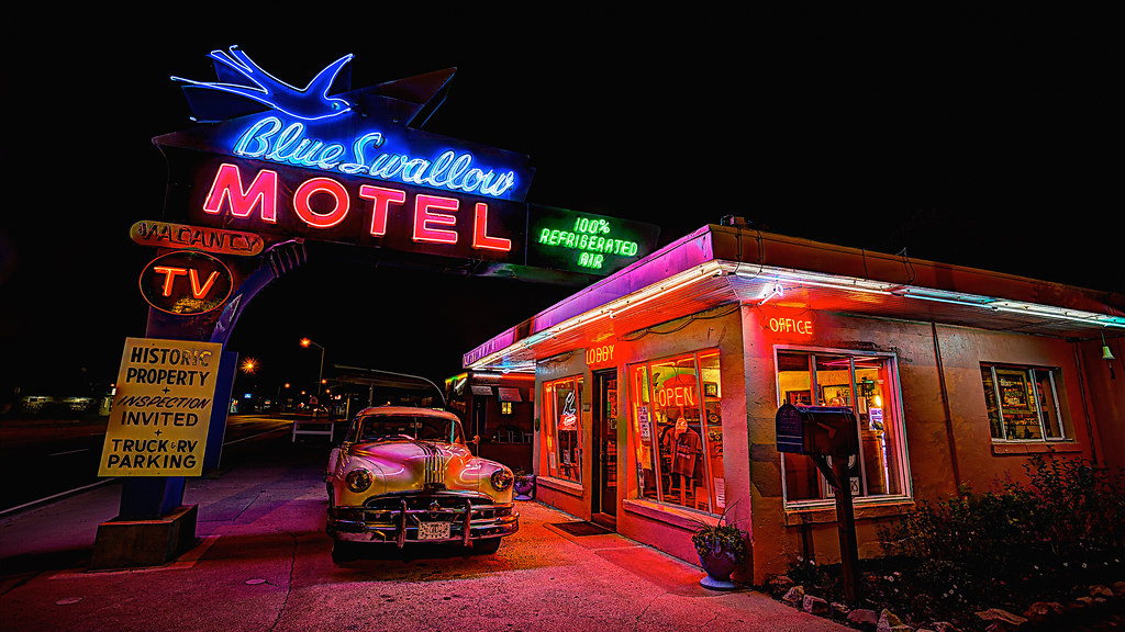 Blue Swallow Motel.