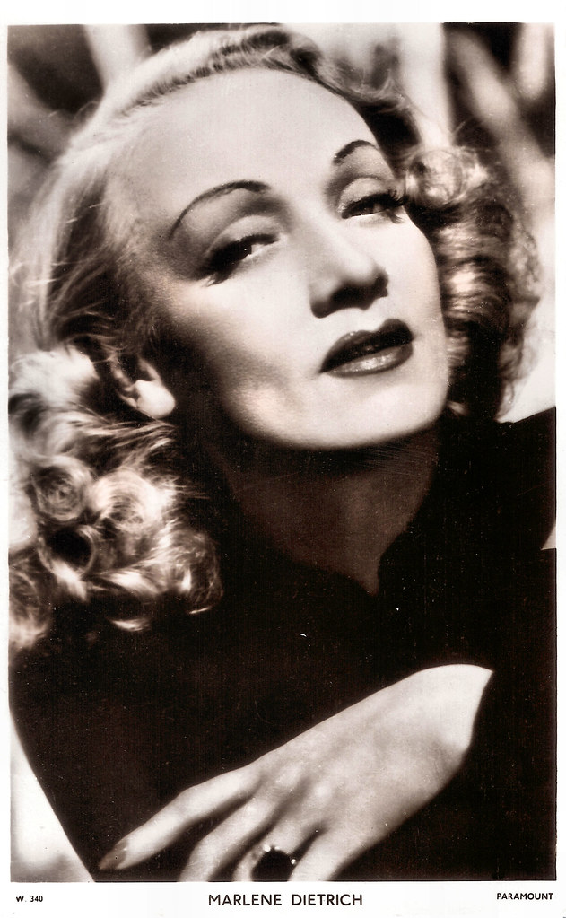 Marlene Dietrich | British postcard in the Picturegoer serie… | Flickr