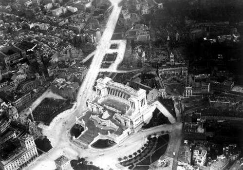 ROMA ARCHEOLOGIA & ARCHITETTURA: Roma, Centro Storico & I Fori Imperiali & Via Dell' Impero & Via Del Mare (c. 1930-32?).