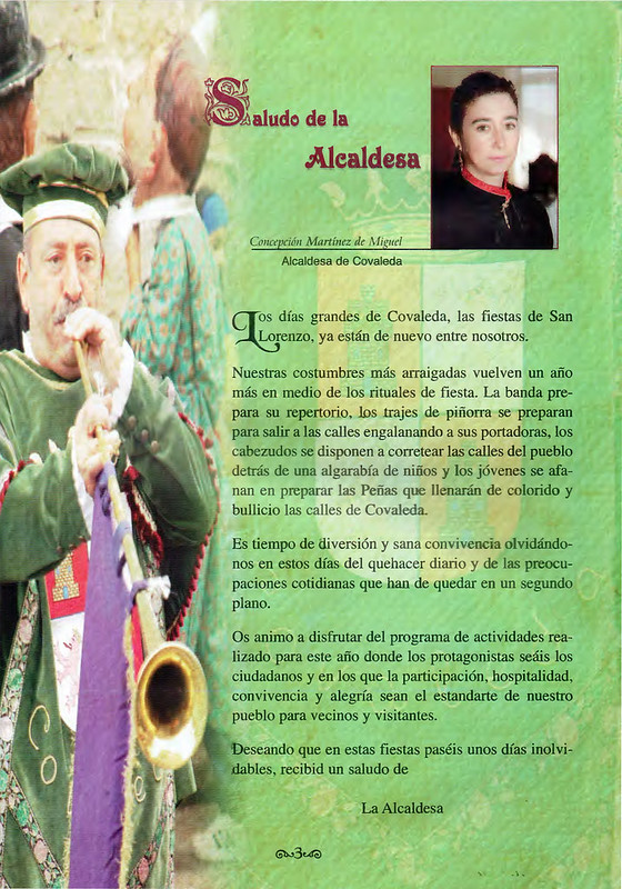 Programa Fiestas de San Lorenzo Año 2005