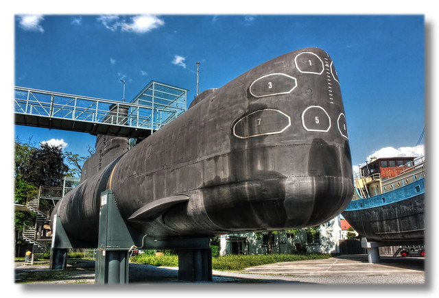 Speyer - Technikmuseum Speyer - Bundeswehr Mariene U 9  Type 205 submarine 02