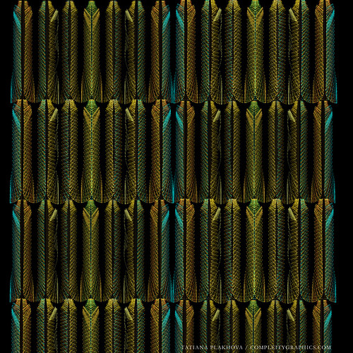 Gold Lines Pattern #complexitygraphics #tatianaplakhova | Flickr