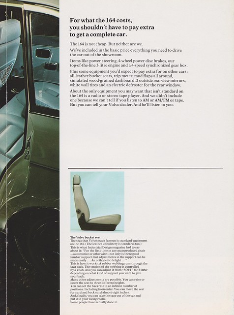 VOLVO 164 Factory Car Brochure (USA 1969 20p)_09