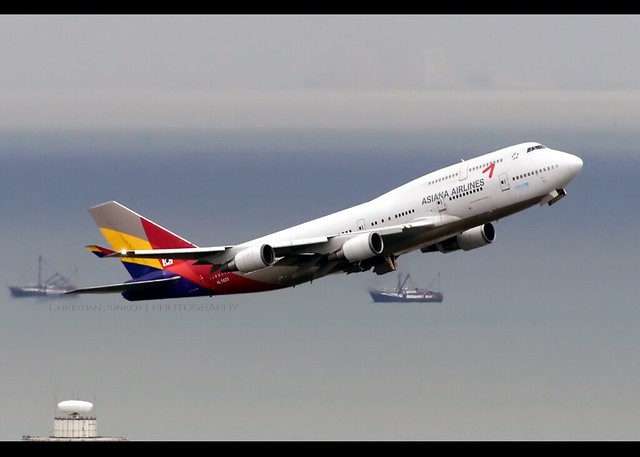 B747-400M | Asiana Airlines | HL7423 | VHHH
