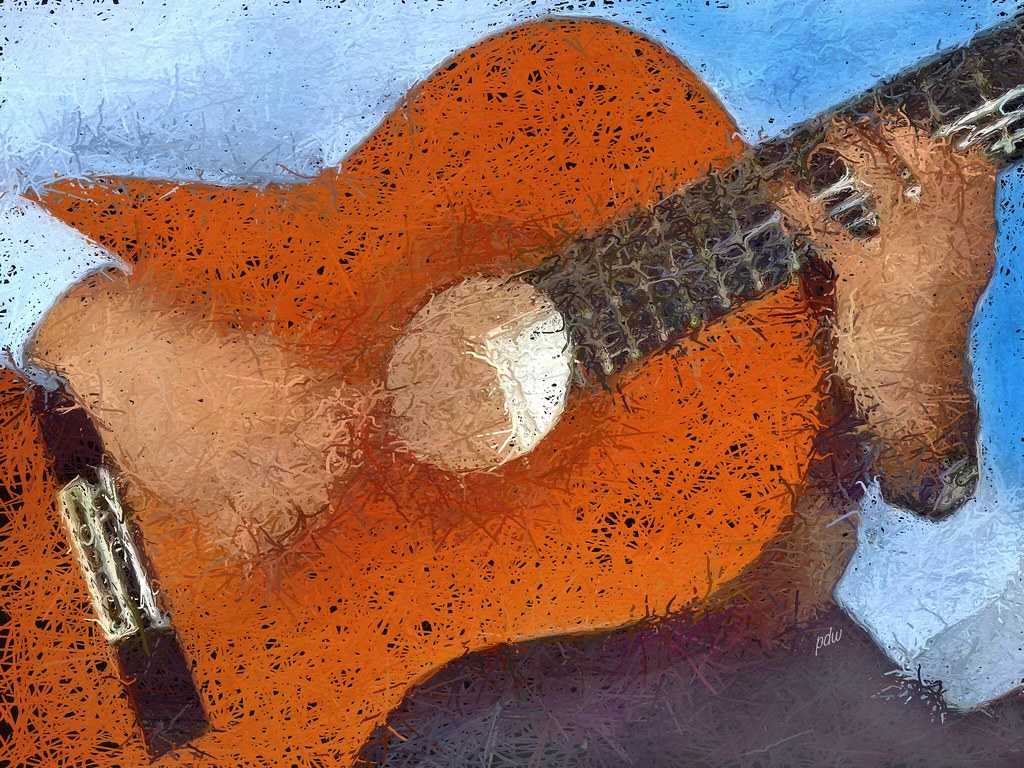 Energy of the Guitar | pdw Art | Flickr