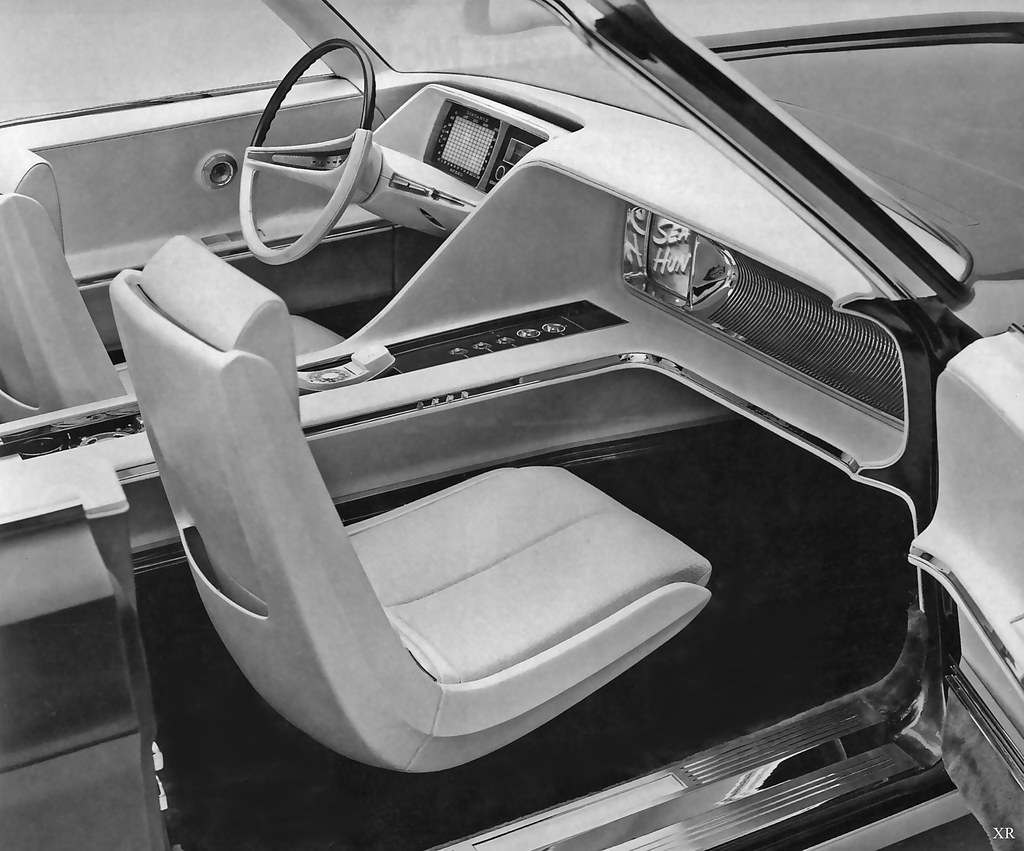 Вип каре. 1965 Plymouth VIP Concept car. 1983 Buick Questor - концепт. Citroen XM Concept. Интерьер автомобиля.