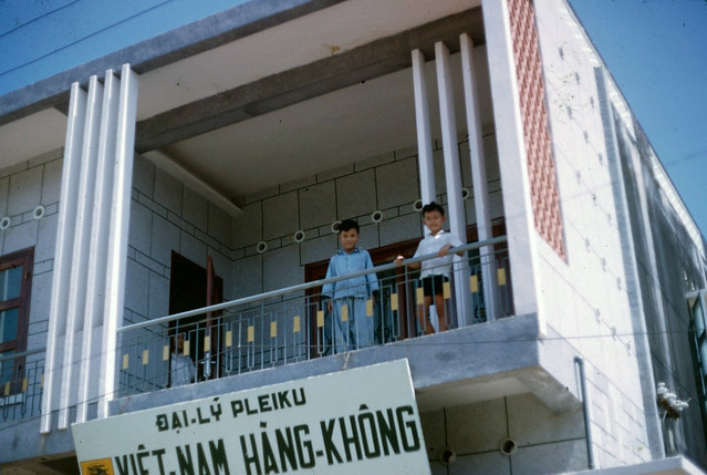 PLEIKU 1966-67 - Đại lý Việt-Nam Hàng-Không