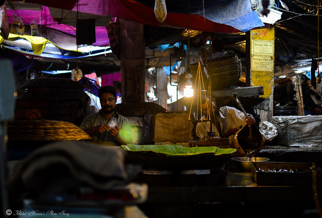 Vibrant Fish Bazar