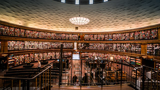 Stockholms Stadsbibliotek (Stockholm Public Library), Stockholm | by chibicode