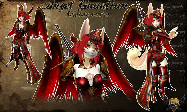 Angel Guardian Red Kemono