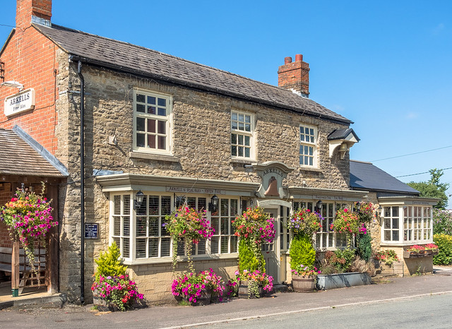 The charming Bell Inn at Purton Stoke in Wiltshire