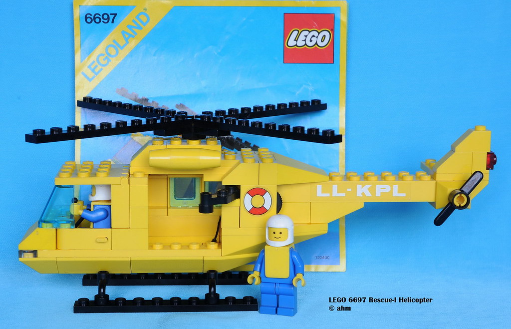 Lego 6697 Città  Rescue-I Helicopter Visita il mio Negozio 