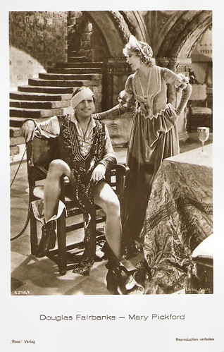 Douglas Fairbanks and Mary Pickford in Taming of the Shrew