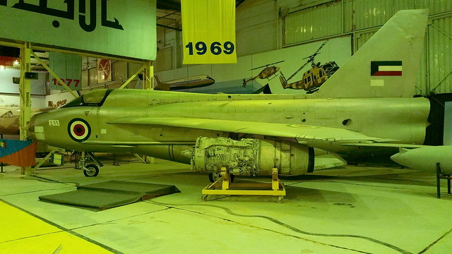 Lightning T Mk.55 55-411 ex Kuwait Air Force/ KAF. Preserved with KAF museum, Al Mubarak/ Nawaf Ahmad Air-Base, Kuwait. (Serial presented as Arabic 411)