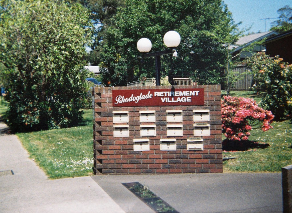 Rhodoglade Retirement Village letterboxes