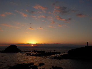 爪木崎からの日の出｜Tsumekizaki Cape Sunrise