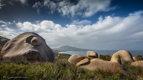 beach landscape coast rocks australia granite albany westernaustralia manypeaks