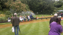 Winchester Model and Engineering Society steam train at Wonston Fete#1