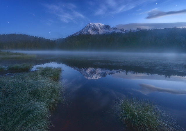 Twilight Voodoo - Mount Rainier, Washington