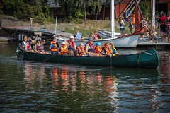 Bilder från Färingsö Sjöscoutkår på Vässarö under lägret Vilda 2014