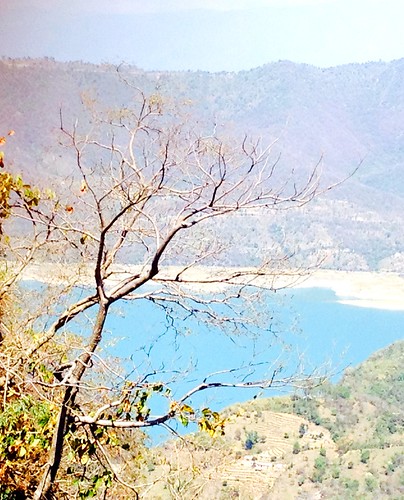 blue india lake nature water beautiful dam hills himachalpradesh waterscape nainadevi iphonephotography ricktoor