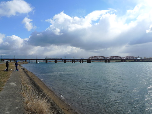 bridge japan river 日本 wakayama 川 橋梁 kinokawa 和歌山市 紀ノ川
