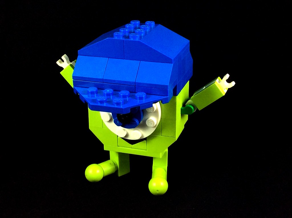 cache Fare rækkevidde LEGO Mike Wazowski MOC | Monster University | Eric Tsai | Flickr