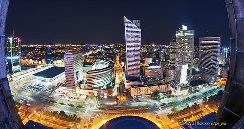 Warsaw by night | by Pe_Wu