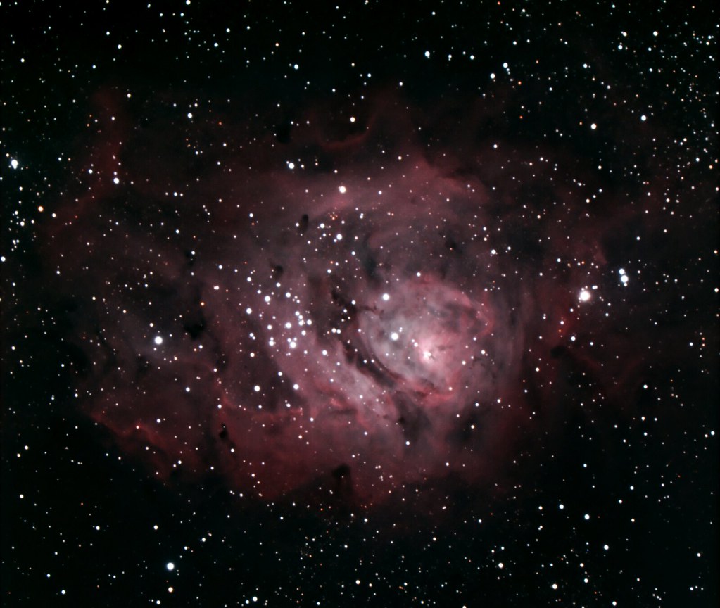 Lagoon Nebula M8 Composite 8/2/2014